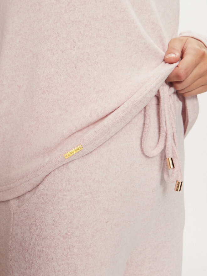 Selmark Selmark Pijama P8273 Rosa Relaxed Fit