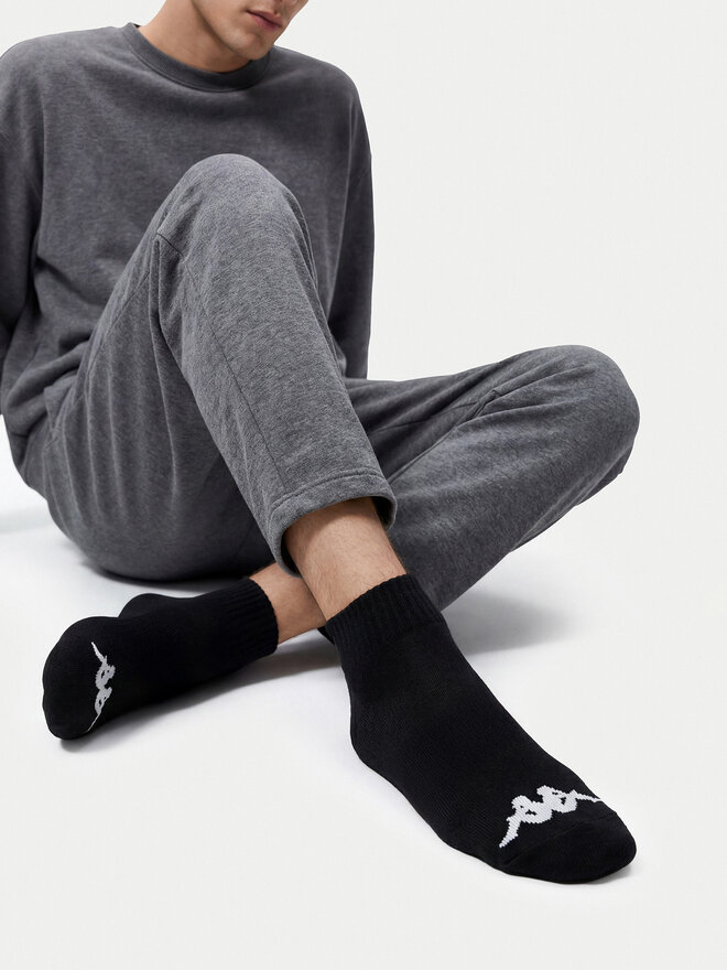 Kappa Довгі шкарпетки Kappa CEO_KR_GOAL_SS26 (3-PACK) Чорний