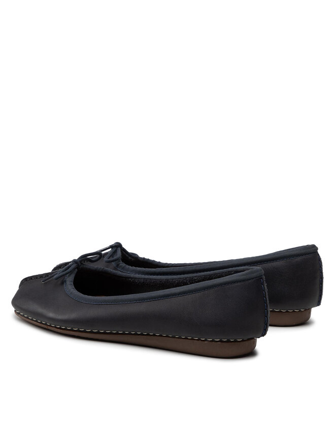 Clarks Ballerinas Clarks Freckle Ice 203529324 Dunkelblau