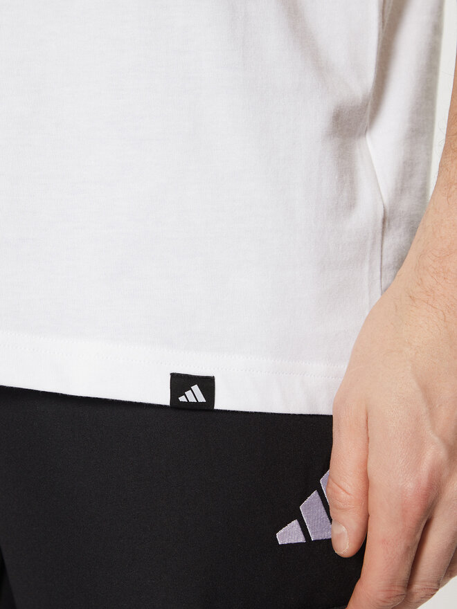 adidas adidas Футболка Messi Icon Graphic JJ1414 Білий Regular Fit