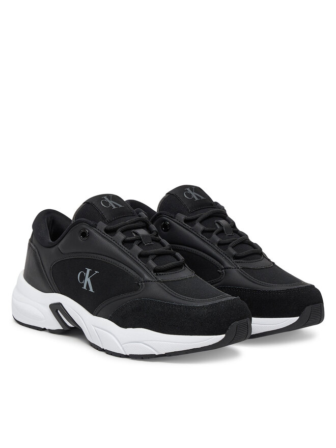 Calvin Klein Jeans Zapatillas Calvin Klein Jeans Retro Tennis Mg Mix YW0YW01743 Negro