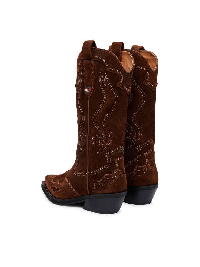 Tommy Jeans Cowboystiefel Tommy Jeans Archive EN0EN03095 Braun