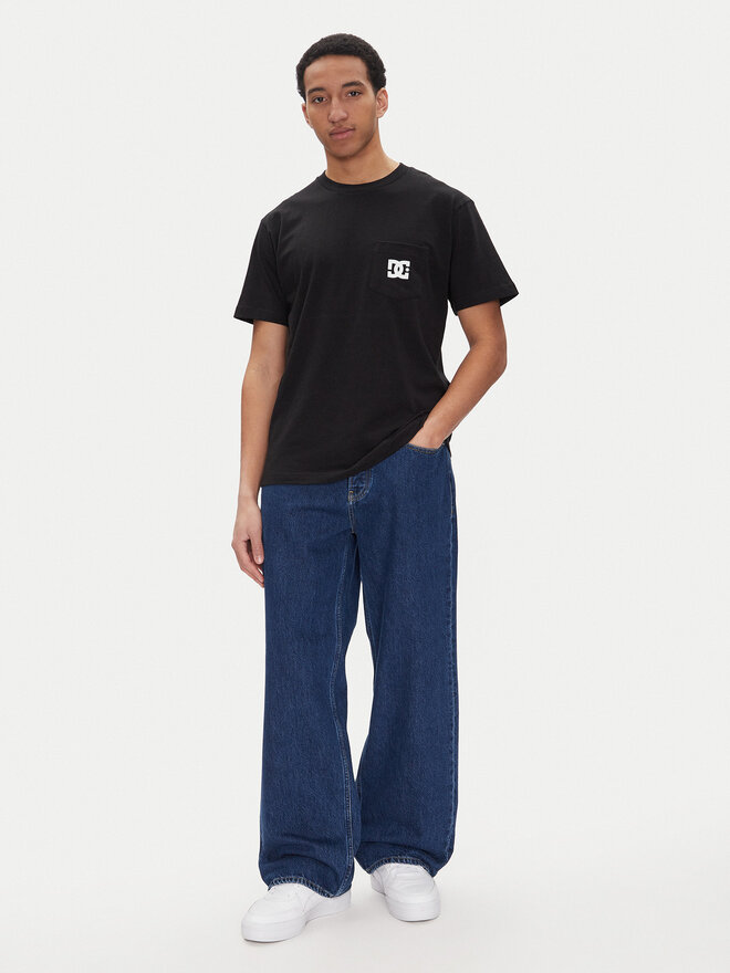 DC DC Футболка ADYZT05377 Чорний Heritage Fit