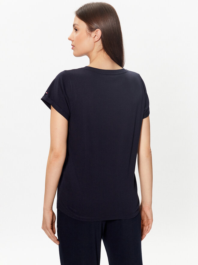 Tommy Hilfiger Tommy Hilfiger T-Shirt UW0UW04525 Dunkelblau Relaxed Fit