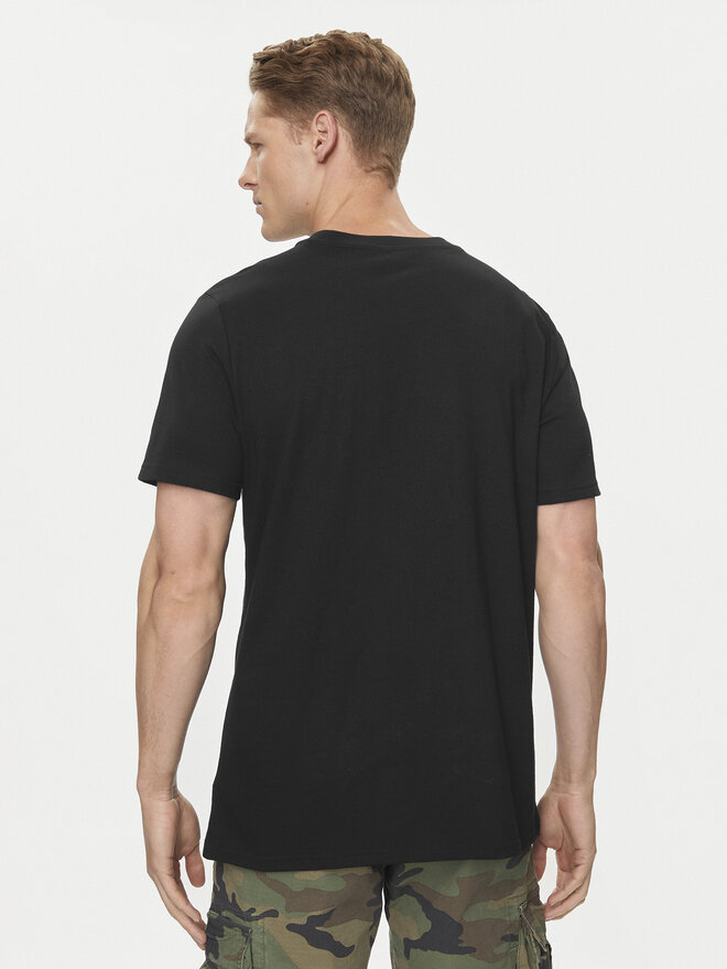 Gap Gap Marškinėliai 857901-05 Juoda Regular Fit