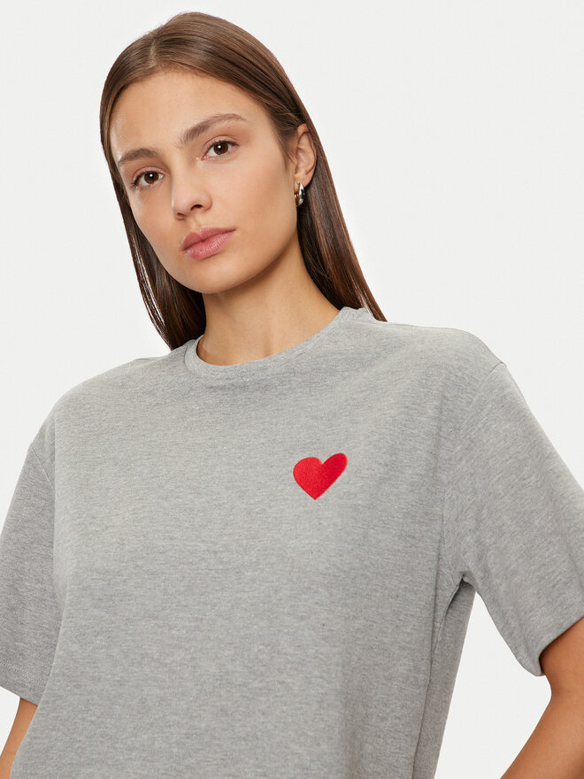 Vero Moda Vero Moda Marškinėliai Thilde 10329163 Pilka Regular Fit
