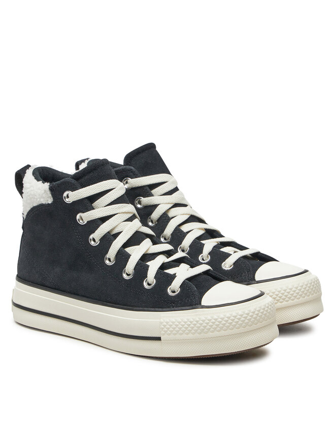 Converse Trampki Converse Chuck Taylor All Star Puff Lift A09377C Czarny