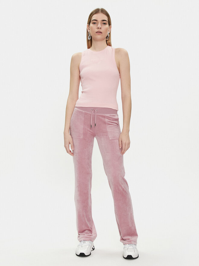 Juicy Couture Juicy Couture Top Beckham JCBLV223811 Rosa Slim Fit