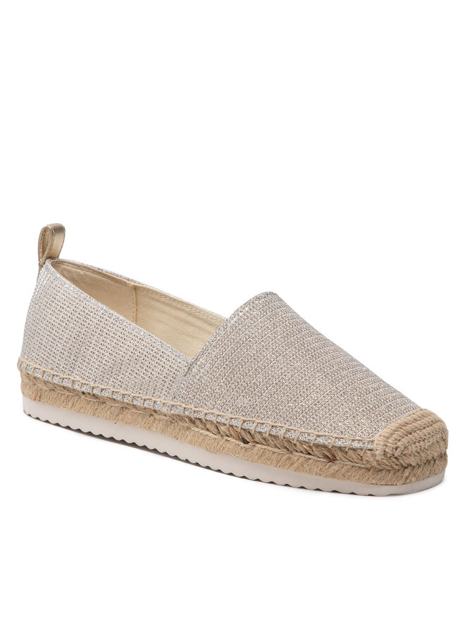 MICHAEL Michael Kors Espadrilles MICHAEL Michael Kors Lenny Espadrille 40S1LNFP8D Sudraba