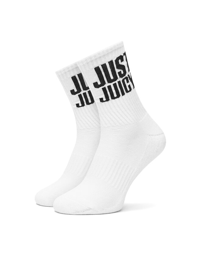 Juicy Couture Sada 3 párů dámských vysokých ponožek Juicy Couture Just Juicy JCAXS225706 Barevná