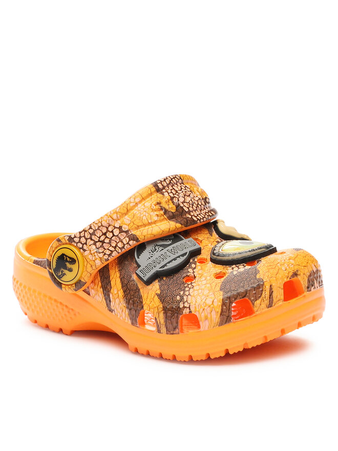 Crocs Чехли Crocs Crocs Jurassic World Clasic Clog T 208848 Оранжев