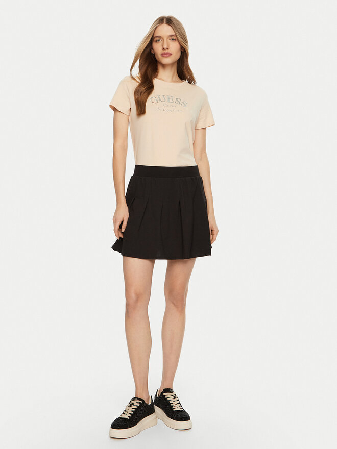 Guess Guess Marškinėliai V5RI16 J1314 Smėlio Regular Fit