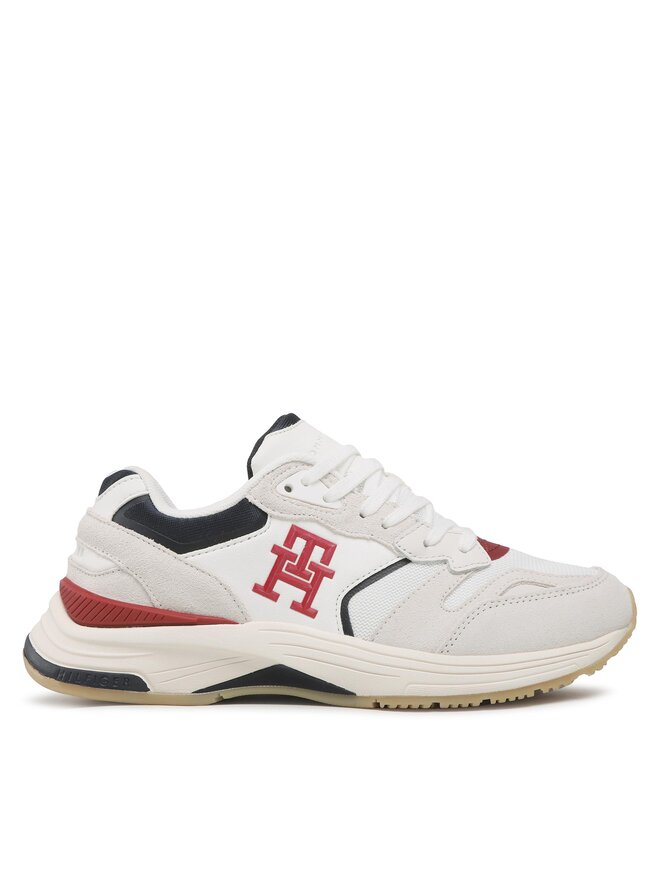 Tommy Hilfiger Сникърси Tommy Hilfiger Modern Prep Mix Rwb FM0FM04360 Бежов