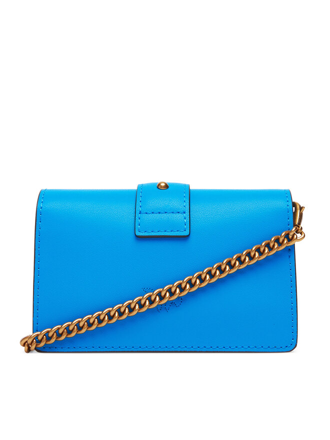 PINKO Сумка PINKO Love One Micro C . AI 24-25 PCPL 100064 A0F1 Голубий