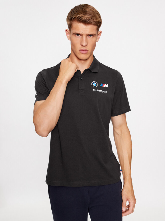 Puma Puma Polo Bmw Mms Ess 621312 Μαύρο Regular Fit