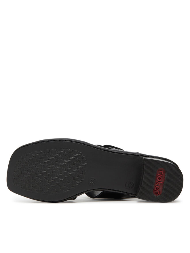 Rieker Sandały Rieker 62663-01 Czarny