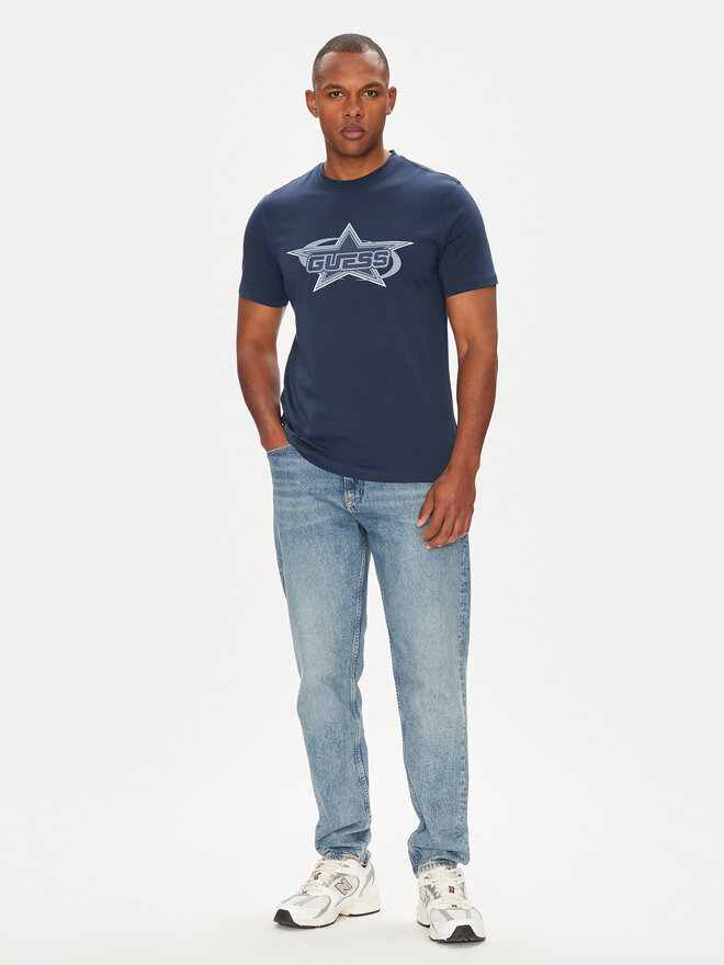 Guess Guess T-Shirt Z5YI02 I3Z14 Dunkelblau Regular Fit