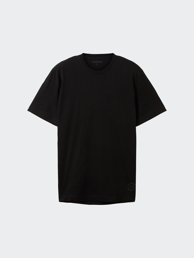 Tom Tailor Tom Tailor Σετ 2 T-Shirts 1037741 Μαύρο Regular Fit