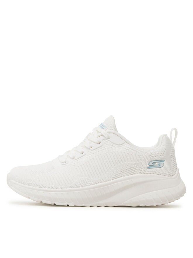 Skechers Αθλητικά Skechers BOBS SPORT Face Off 117209/OFWT Λευκό