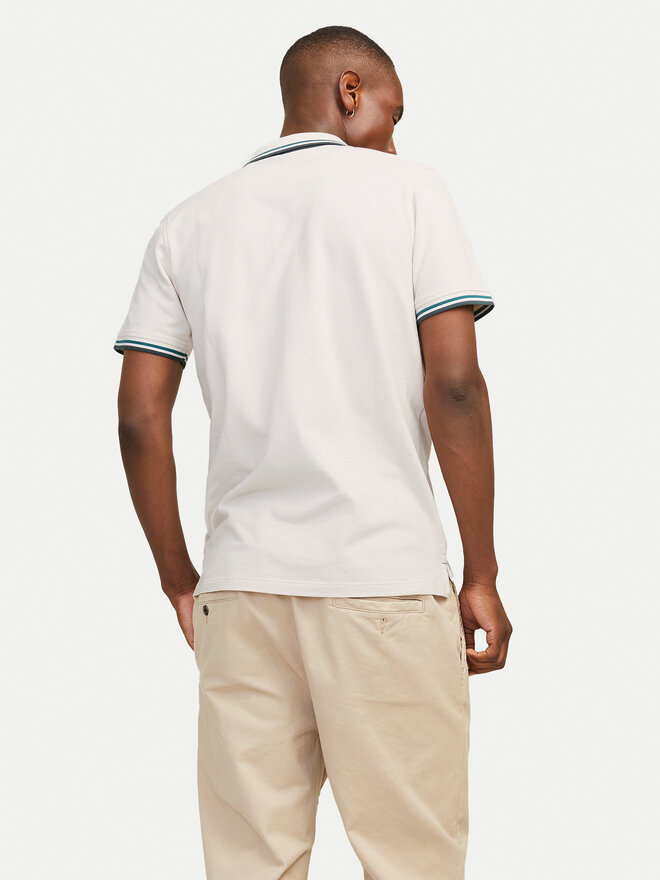 Jack&Jones Jack&Jones Поло Paulos 12136668 Бежевий Slim Fit