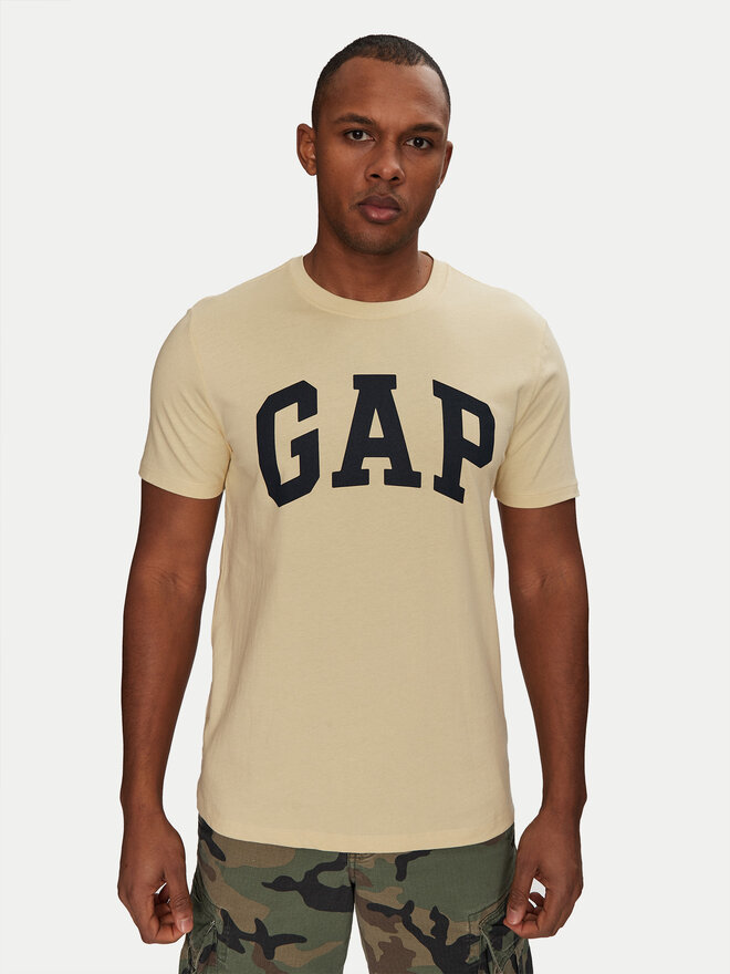 Gap Gap Camiseta 856659-26 Amarillo Regular Fit