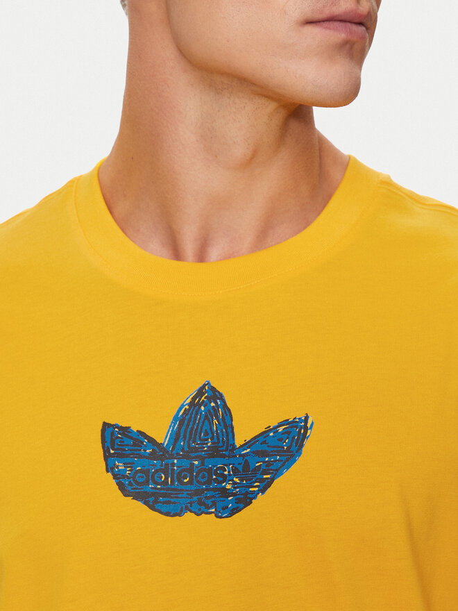 adidas adidas Футболка Supply Sport IZ2572 Жовтий Regular Fit