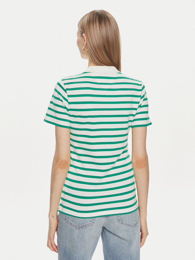 Tommy Hilfiger Tommy Hilfiger Polo 1985 WW0WW39530 Verde Slim Fit