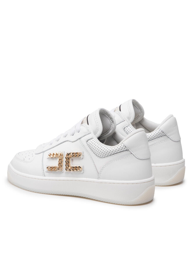 Elisabetta franchi scarpe bianche clearance