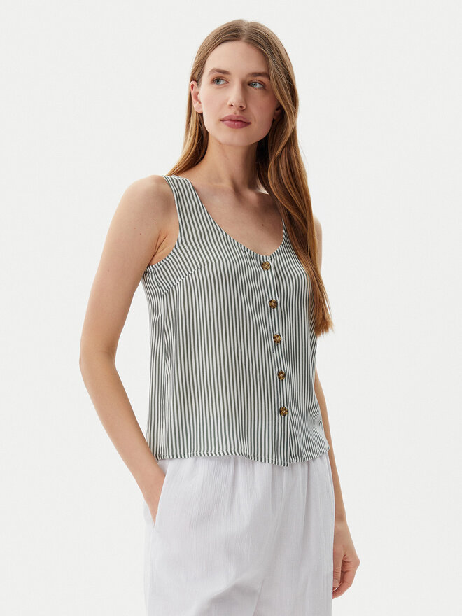 Vero Moda Vero Moda Felső Bumpy 10325830 Zöld Standard Fit