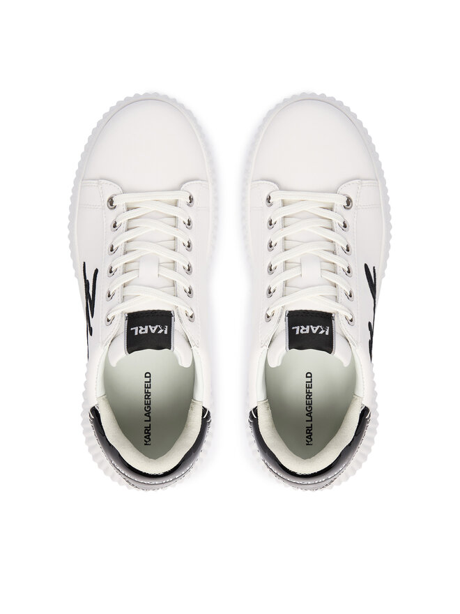 KARL LAGERFELD Снікерcи KARL LAGERFELD Kreeper Lo KL42372C Білий