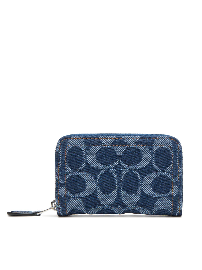 Coach Дамски портфейл Coach CAT62 LHRHY Тъмносин