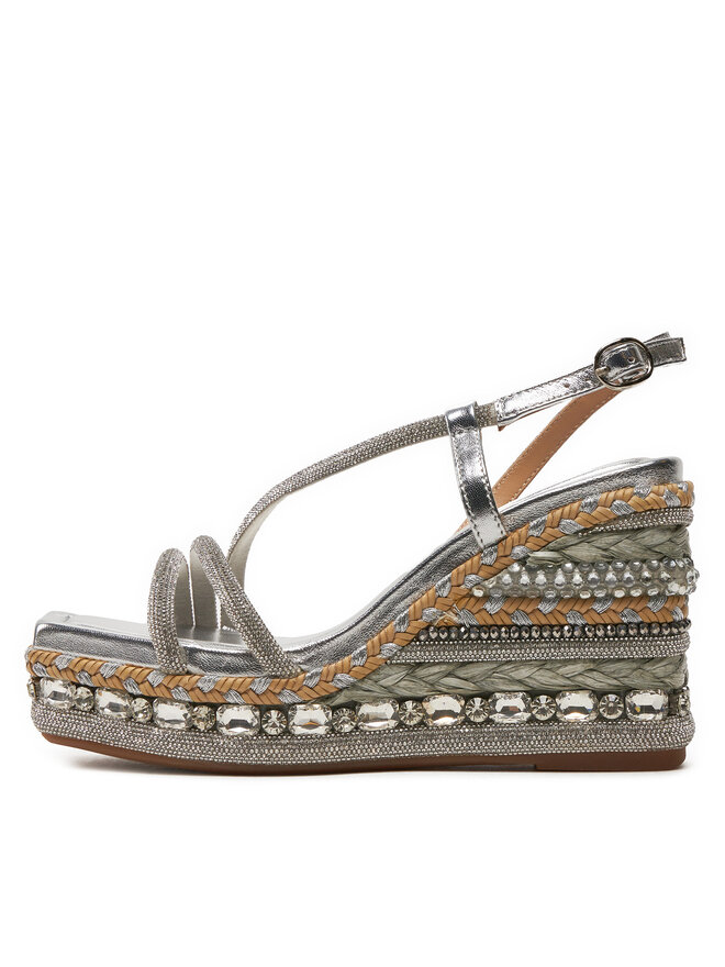 Alma En Pena Espadrilky Alma En Pena V240998 Strieborná