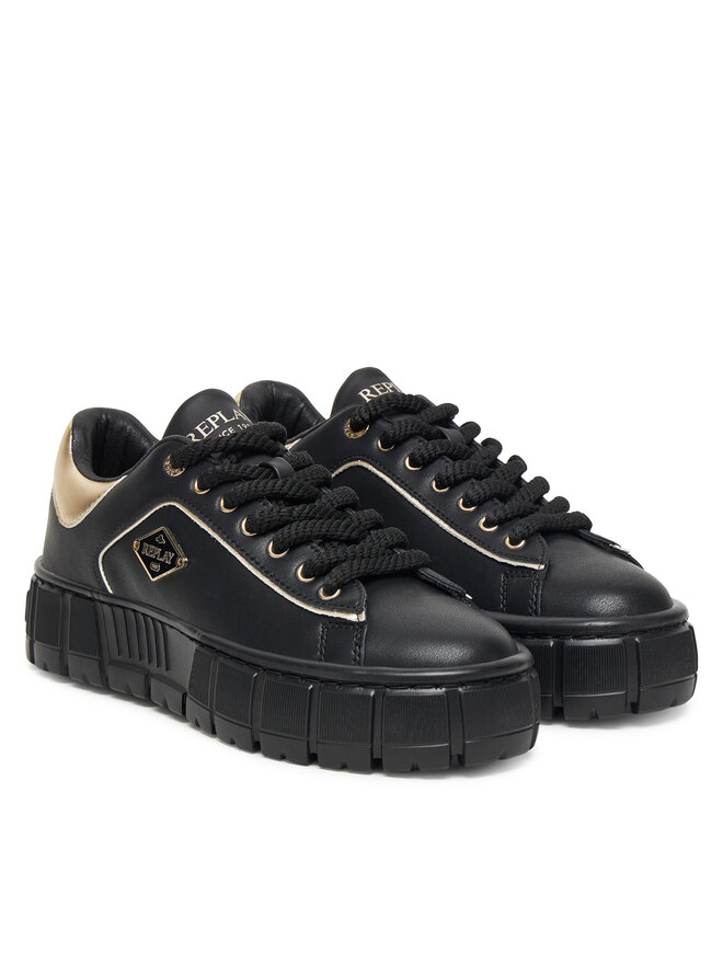 REPLAY Laisvalaikio batai REPLAY GWZ7G .000.C0001L Juoda