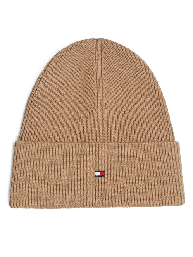 Tommy Hilfiger Σκούφος Tommy Hilfiger Essential AW0AW16637 Μπεζ