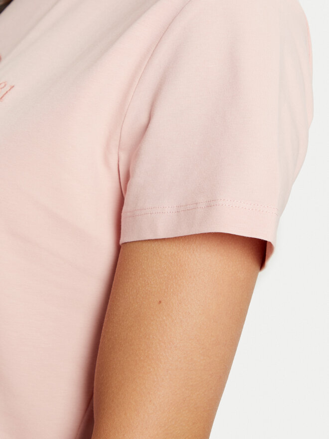 Guess Guess Camiseta V5RI05 J1314 Rosa Regular Fit