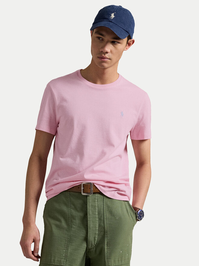 Polo Ralph Lauren Polo Ralph Lauren Camiseta 710671438417 Rosa Slim Fit