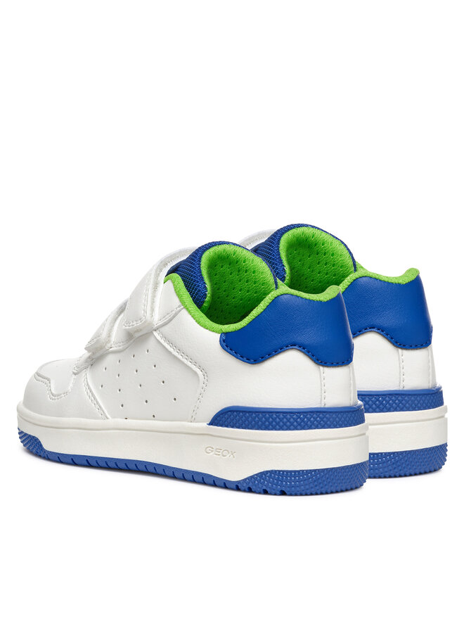 Geox Sneakersy Geox WashibaJ46LQA 000BC C0293 S Biały