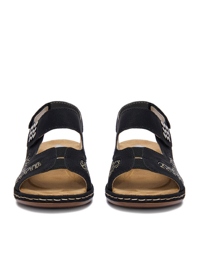 Rieker Sandalen Rieker CEO-65989-01 Schwarz