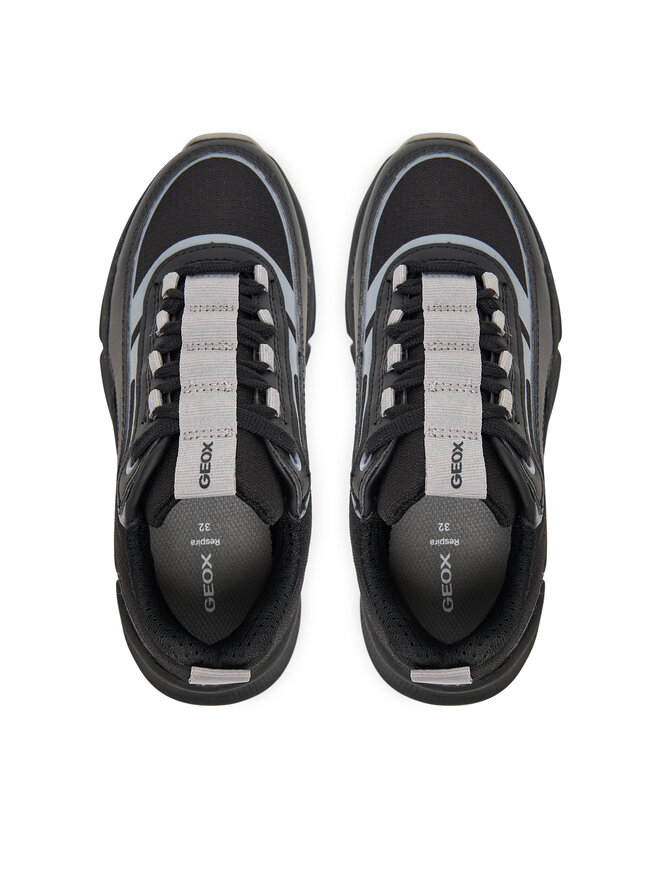 Geox Sneakersy Geox J Flexyper Plus J56MVB 0FU54 C0017 S Černá
