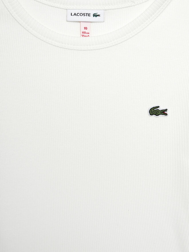 Lacoste Lacoste Marškinėliai TJ7316 Balta Regular Fit