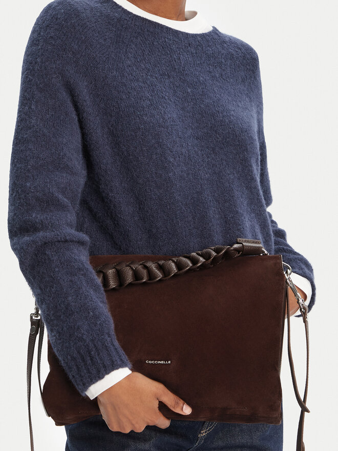 Coccinelle Bolso Coccinelle P6P Boheme Suede Bimaterial E1 P6P 19 02 01 Marrón