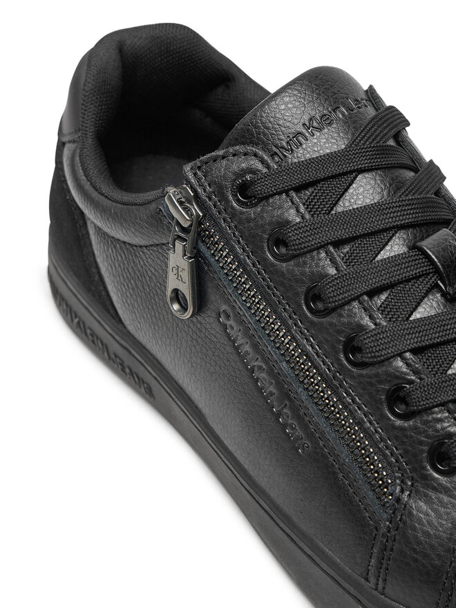 Calvin Klein Jeans Sneakersy Calvin Klein Jeans Classic Cupsole Zip Low In YM0YM01254 Czarny