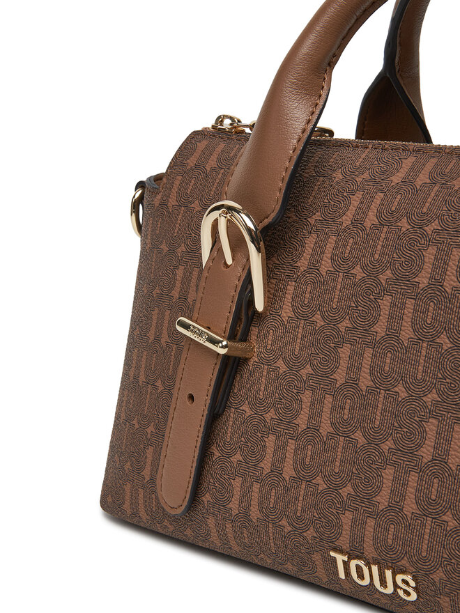 TOUS Bolso TOUS Bowling Tous Buckles Silhouette 2002201543 Marrón