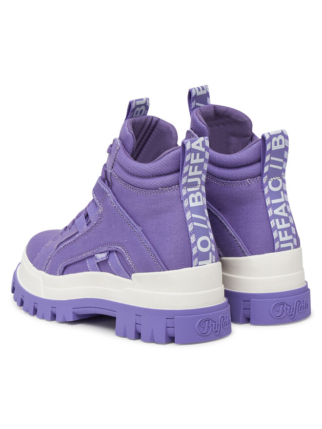 Buffalo Schnürstiefeletten Buffalo Aspha Nc Mid 1622568 Violett