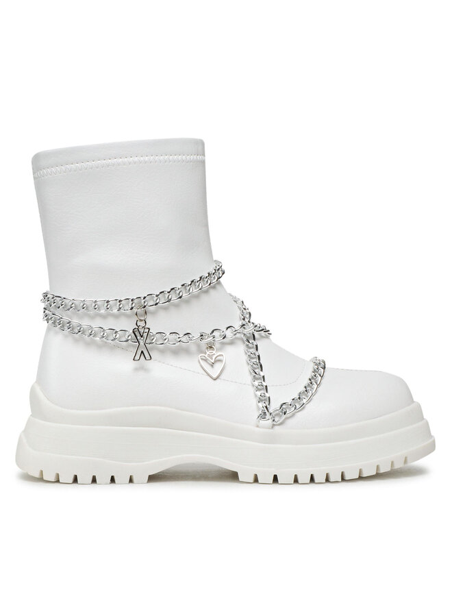 DeeZee Botki DeeZee WS5271-01 Biały