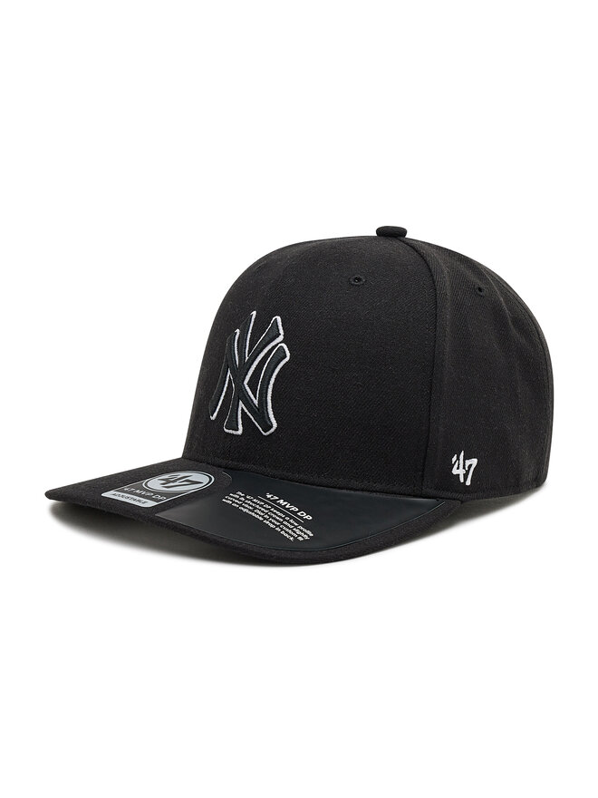 47 Brand Шапка с козирка 47 Brand New York Yankees Cold Zone '47 B-CLZOE17WBP-BKB Черен