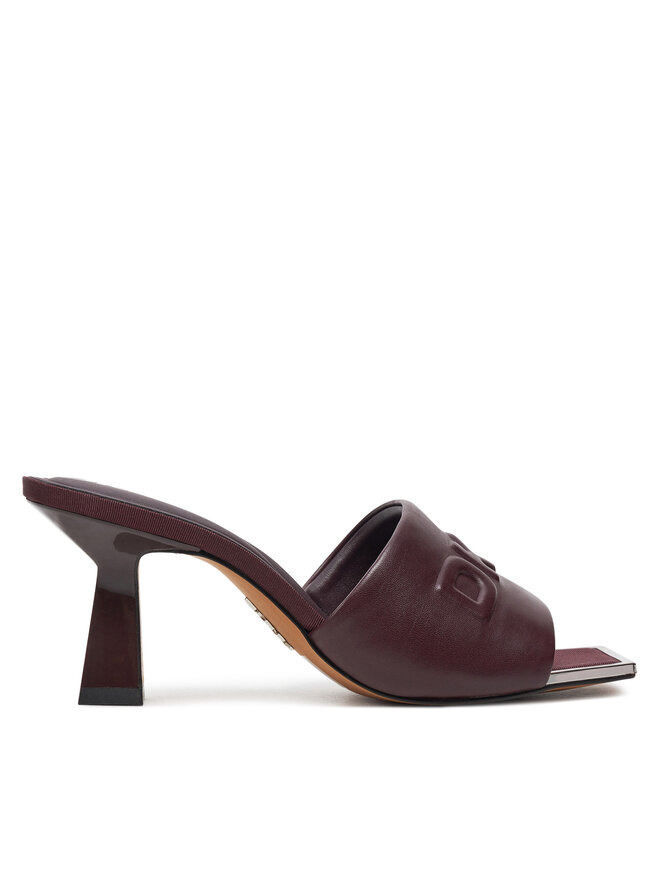 DKNY Klapki DKNY Keke K3471856 Bordowy