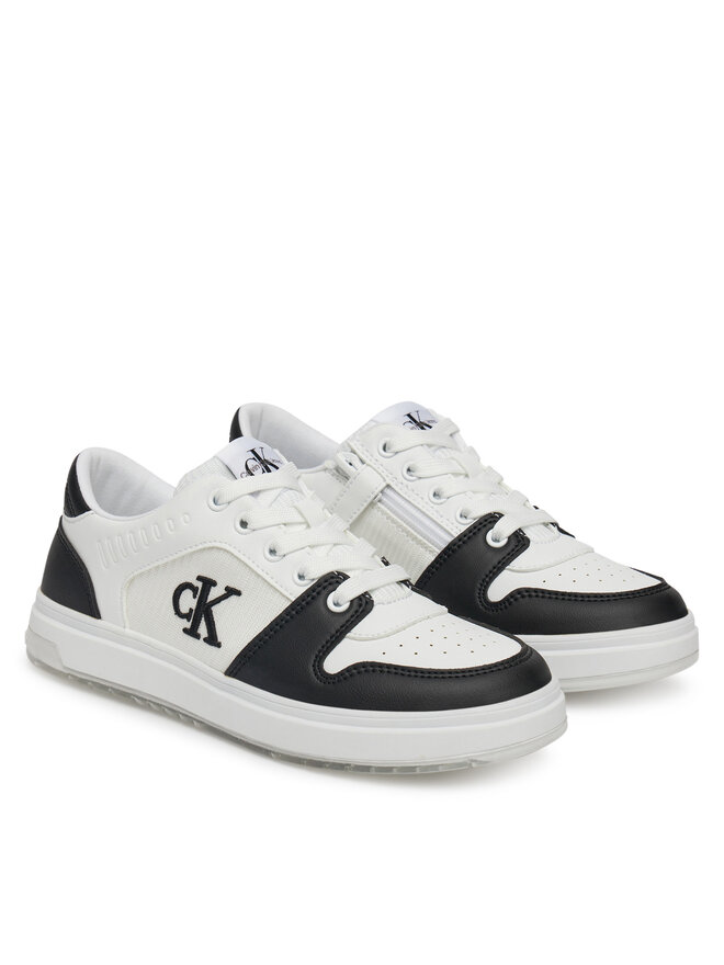 Calvin Klein Jeans Tenisice Calvin Klein Jeans Low Cut Lace-Up Sneaker V3X9-82093-1697 S Bijela