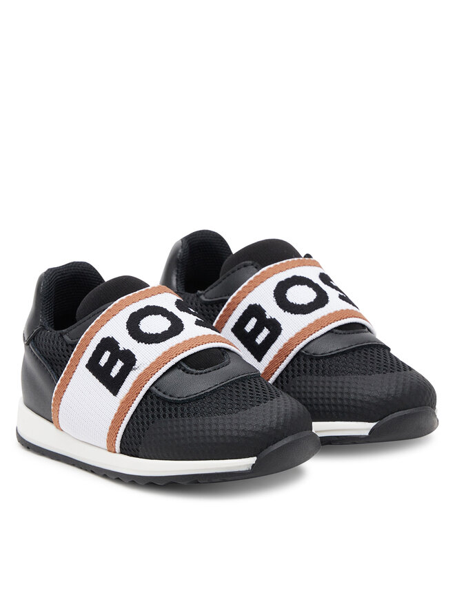 BOSS Sneakersy BOSS J52157 S Černá