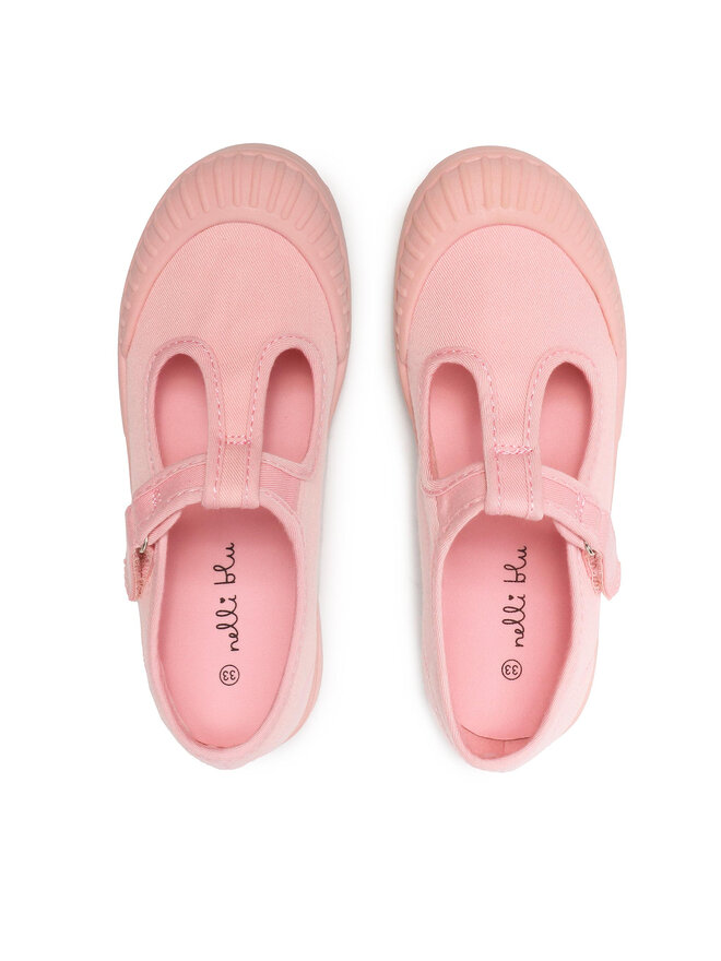 Nelli Blu Półbuty Nelli Blu CF2155-1(IV)DZ Różowy